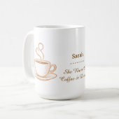Personalized Women's Day Coffee Mug (Devant gauche)