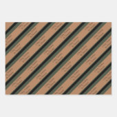 Personalized Woodland Dog Christmas Wrapping Paper (Voorkant 3)