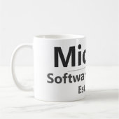 Personalized Work Mug – Custom Name & Job Title Gi Koffiemok (Links)