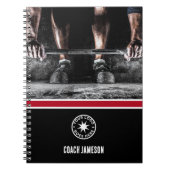 Personalized Workout Gym Notitieboek (Voorkant)