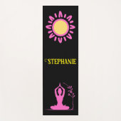 Personalized Yoga Mats Yogamat (Voorkant)