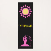 Personalized Yoga Mats Yogamat (Achterkant)