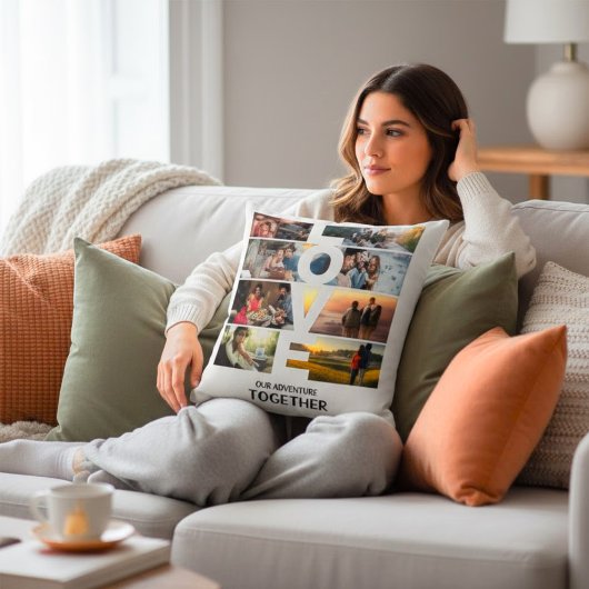 Personalized "You Are Mine Forever" Photo Pillow Kussen