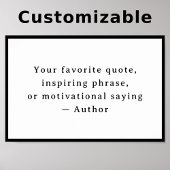 Personalized Your Funny Quote – Create Your Own Poster