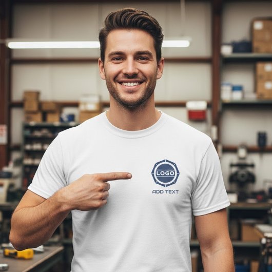 Personalized Your Logo Business T-shirt