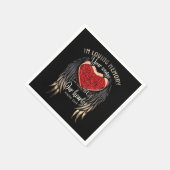 Personalized Your Wings Ready But Our Hearts Servet (Hoek)