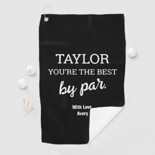 Personalized You're the best beroemd gemaakt door  Golfhanddoek