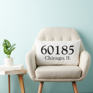 Personalized Zip Code housewarming present Kussen