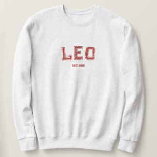 Personalized Zodiac Birth Year Sweatshirt