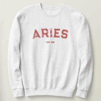 Personalized Zodiac Birth Year Sweatshirt
