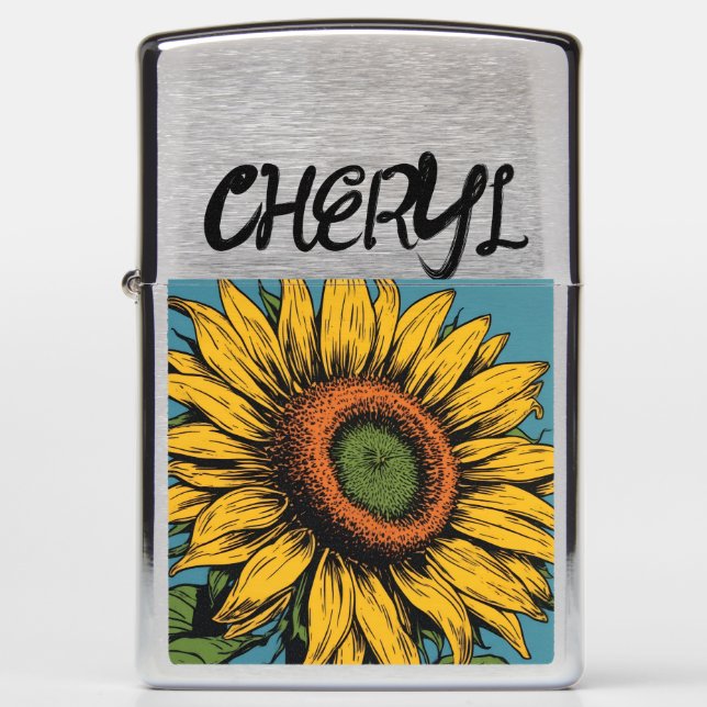 PERSONALIZED ZONNEBLOEM  (Voorkant)