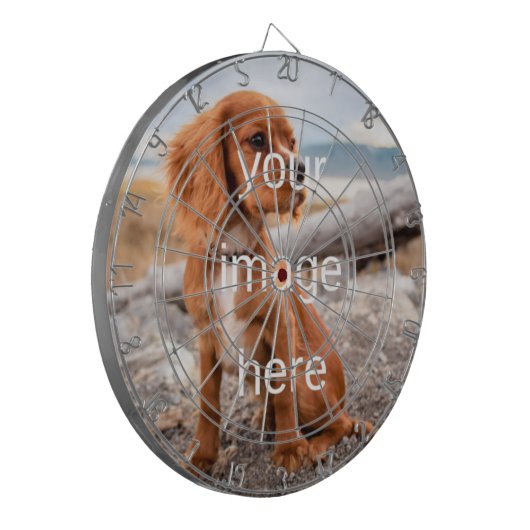 PERSONALIZEN DARTBOARD DARTBORD (Voorkant Links)