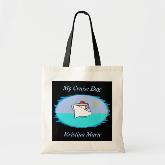 Personeel cruiseschip tote bag (Voorkant)