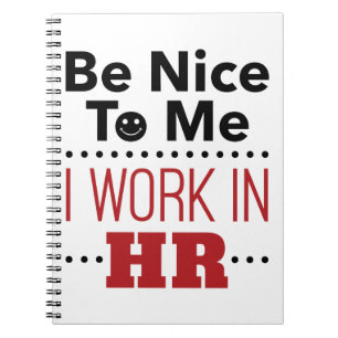Personeel is aardig voor mij, ik werk in HR Notitieboek