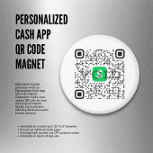 Personeel QR Code Magnet van de app Magneet