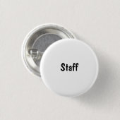 Personeel Ronde Button 3,2 Cm (Voorkant /achterkant)