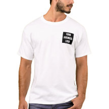Personeel T-shirt met Business Logo, Corporate Uni