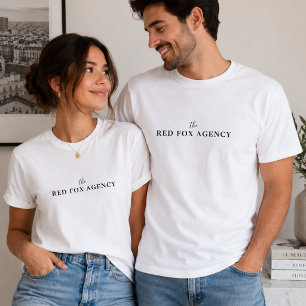 Personeel T-shirts Bedrijfsnaam Bedrukte Shirts