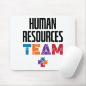 Personeel team HR Muismat (Met muis)