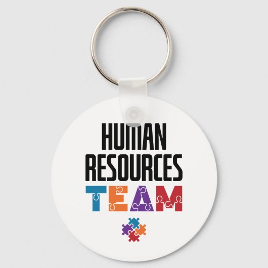 Personeel team HR Sleutelhanger (Voorkant)