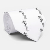 Personeel van Asclepius Stropdas (Opgerold)