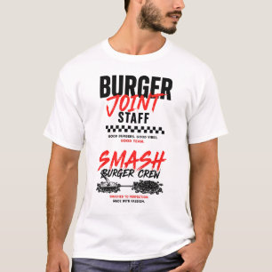 🍔 Personeel van Burger Joint Creatief Restaurant T-shirt