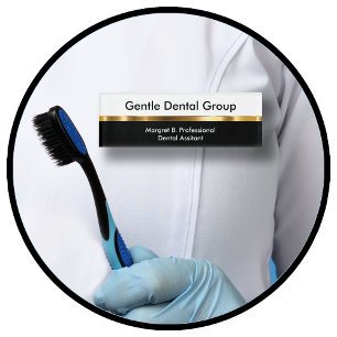 Personeel van Classy Dentist Kantoor Naambadge