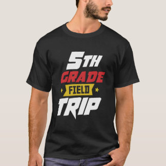 Personeel van de 5e klas schoolreis leerkrachten t t-shirt
