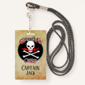 Personeel van de Groom Badge (Achterkant met draagriem)