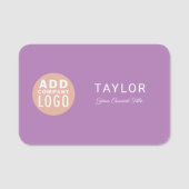 Personeel van het bedrijfspersoneel van de douane naamplaatje (Voorkant)