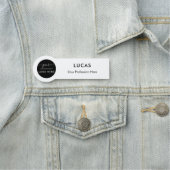 Personeel van het bedrijfspersoneel van de douane  naamplaatje (In situ)