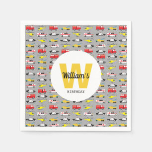 Personeel voor het vervoer van noodvoertuigen servet