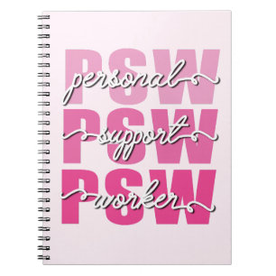 Personeel voor persoonlijke support notitieboek