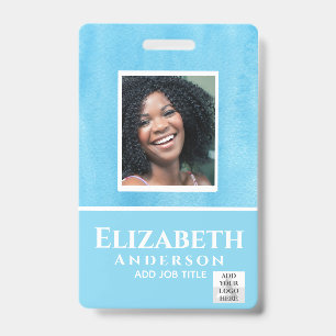 Personeels-pas VIP Waterverf Abstracts Badge
