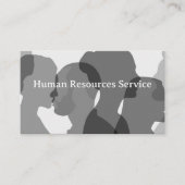 Personeelsaanwerving Visitekaartje (Voorkant)