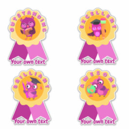 Personeelsbelonende Stickers voor verkiesbare traw
