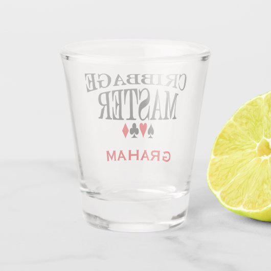 Personeelsdelictmaster Shot Glas (Achterkant)