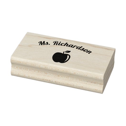 Personeelsdocent Apple Rubberstempel (Stempel)
