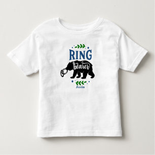 Personeelsdrager van de Ring van het Beer Kinder Shirts