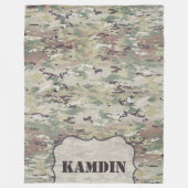 Personeelsformatie OCP Camo Uniform Fleece Deken (Voorkant)