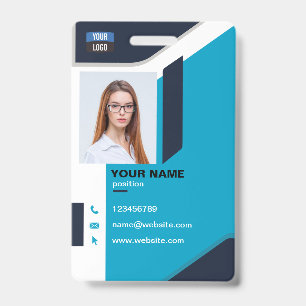 Personeelsfoto ID Bedrijfsbeveiligingsbadge Badge