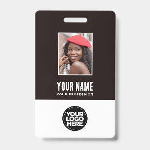 Personeelsfoto ID Bedrijfsbeveiligingsbadge Badge
