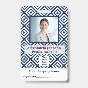 Personeelsfoto Identificatie ID Kaart Badge