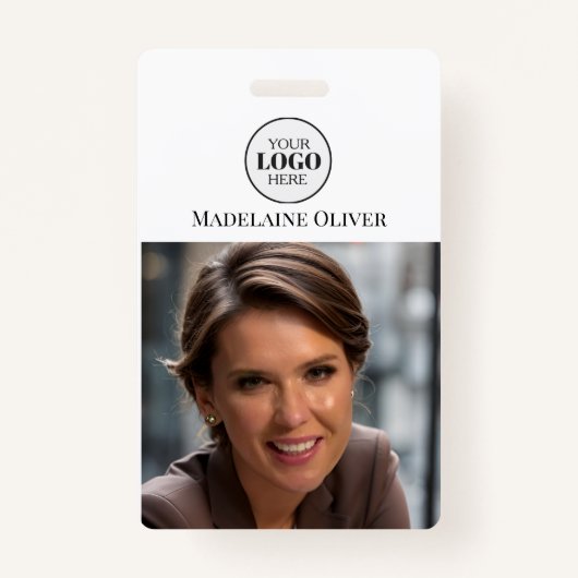 Personeelsidentificatie Fotobadge Badge (Voorkant)