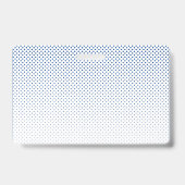 Personeelskaart | Aangepaste tekst en kleur Basic Badge (Achterkant)