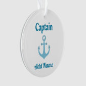 Personeelskapitein Anchor Ornament (voorkant)