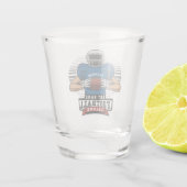 Personeelsleden van het Football League Player Tea Shot Glas (Achterkant)
