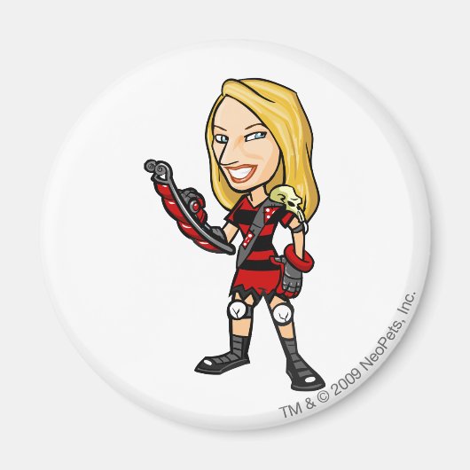 Personeelsleider van Viola Krawk Magneet (Voorkant)