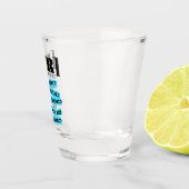 Personeelsmedewerkers officieus shot glas (Rechts)