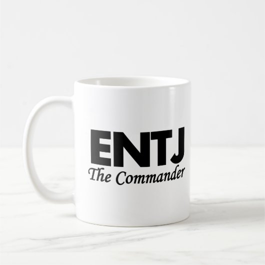 Personeelstype ENTJ | Bevelhebber Koffiemok (Links)